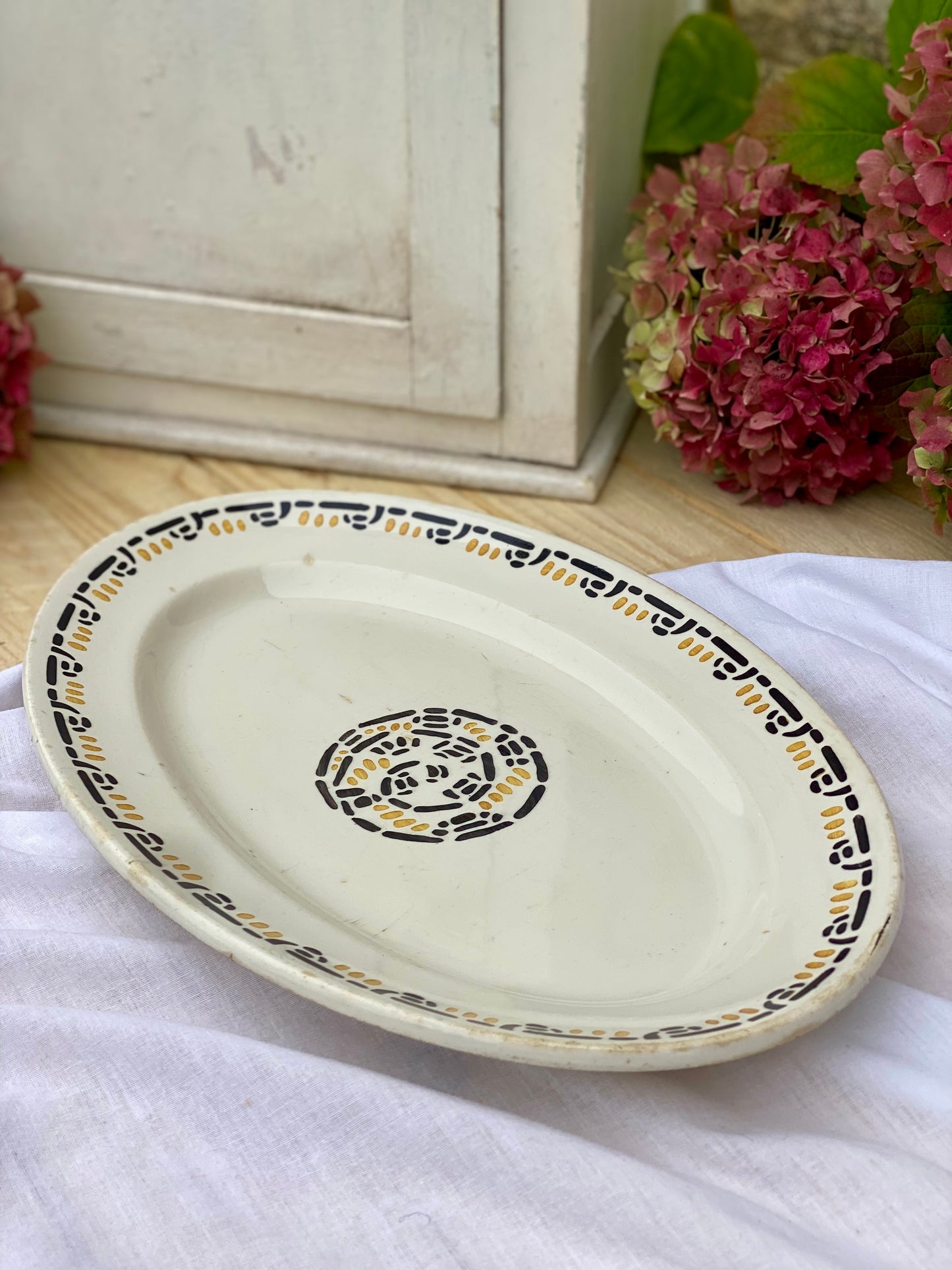 Plat oval